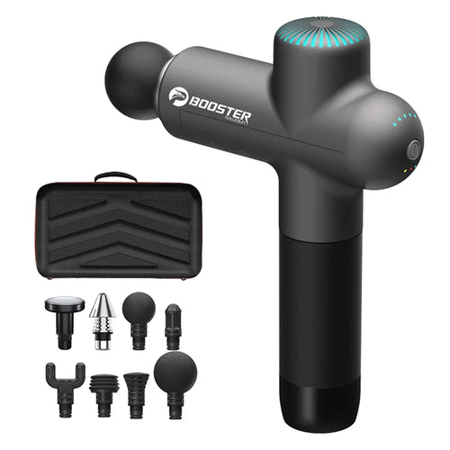 Pistolet de massage pro avec 8 têtes de massages