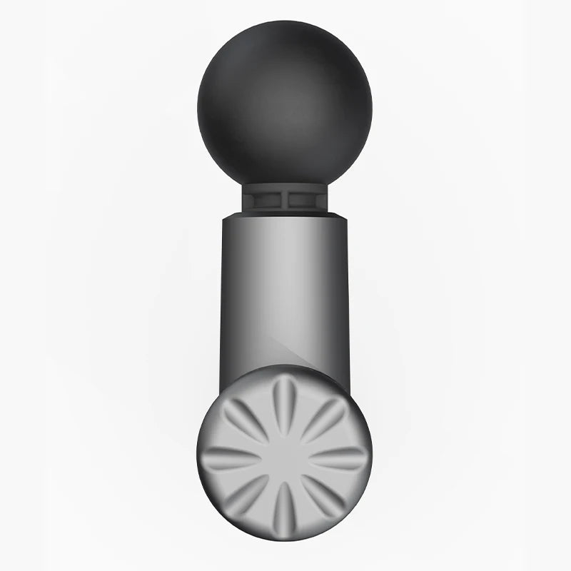 Mini pistolet de massage vu du dessous